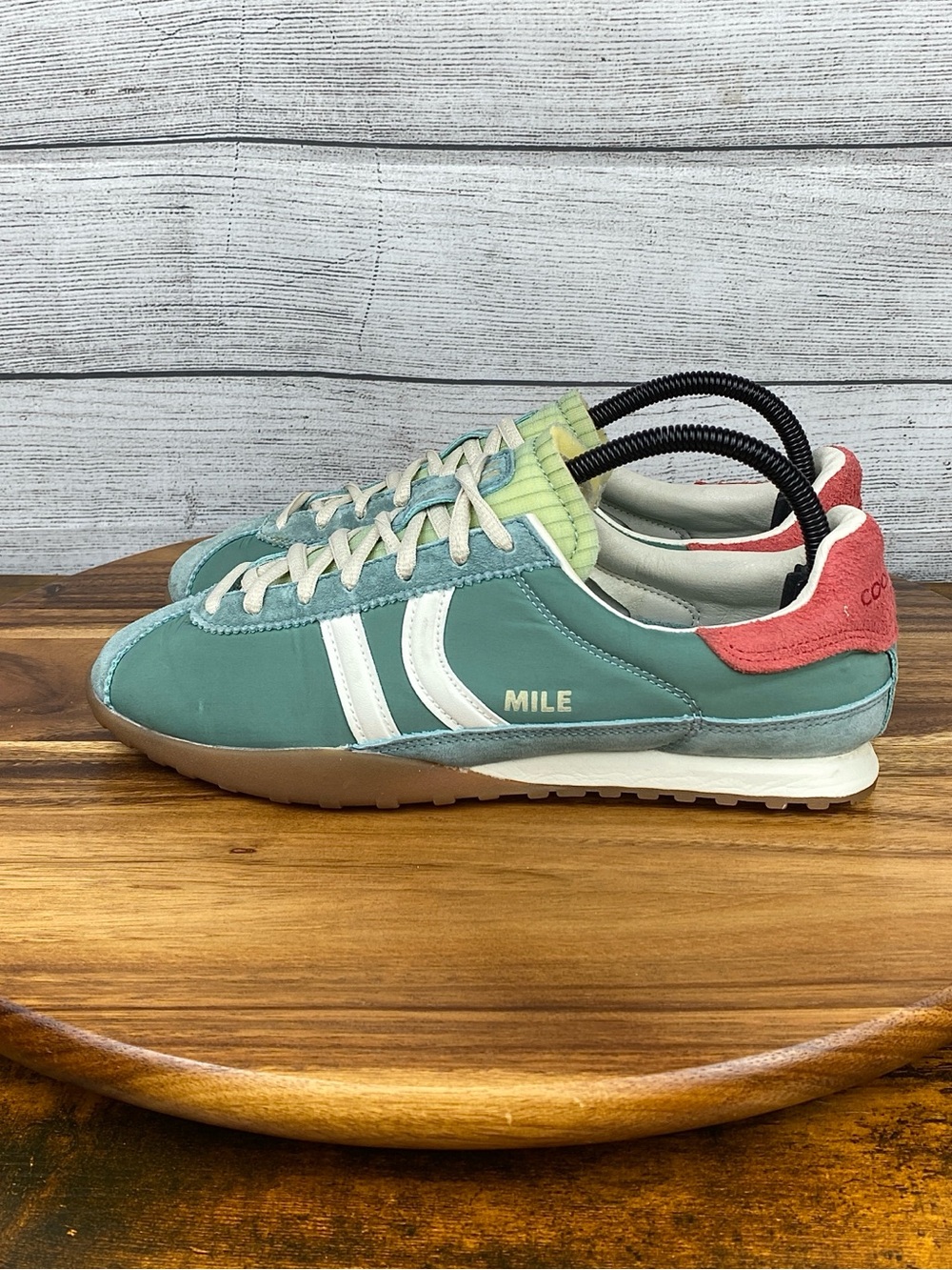Coolway Mile Jade Green Retro Style Trainer Women’s Shoe Size 9.5 EU 40